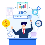 illustration vector graphic cartoon character seo optimization 516790 1715